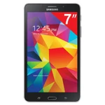 фото Планшет SAMSUNG GALAXY Tab 4 SM-T231N, 7", 3G, Wi-Fi, 1,3/3 Мп, 8 Гб, microSD, черный, пластик