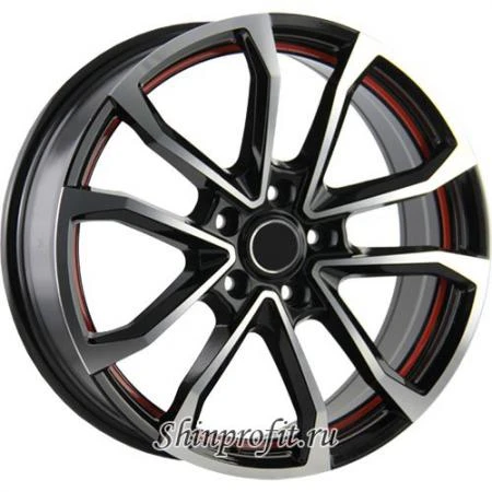 Фото Replica 516 Opel 7x17/5x115 D70.3 ET45 BKFRS