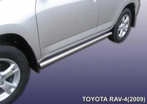 Фото Slitkoff Защита порогов d57 труба Toyota Rav 4 2009