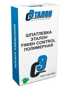 Фото Шпаклёвка полимерная Эталон Finish control 20 кг белый