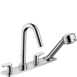 фото Hansgrohe Axor Citterio M 34455000 Смеситель ванны для монтажа на плиточный бортик (хром) | интернет-магазин сантехники Santehmag.ru