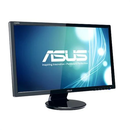 Фото Монитор 23.6" ASUS VE247H Glossy Black LED