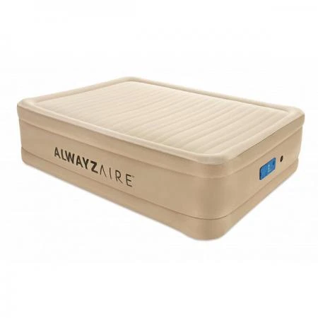 Фото Двуспальная надувная кровать Bestway 69037 Alwayzaire Fortech + насос (203х152х51см)