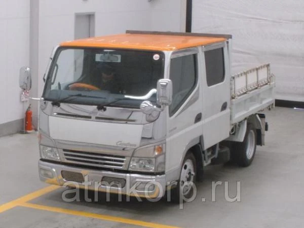 Фото Самосвал двухкабинник MITSUBISHI CANTER кузов FE71DD гв 2008 кабина 6 м груз 2 тн пробег 112 т.км