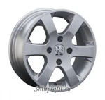 фото Replica PG9 5.5x14/4x108 D65.1 ET34 Silver