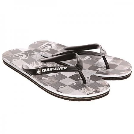 Фото Вьетнамки Quiksilver Molokai Check R M Sndl Black/Grey/White