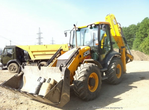 Фото Аренда экскаватора-погрузчика JCB 4CX SUPER