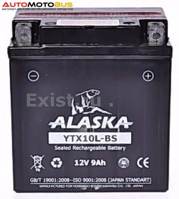 Фото Alaska YTX10L-BS