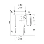 Фото №2 Тройник-восстановитель раструба 110 ТП-82.3