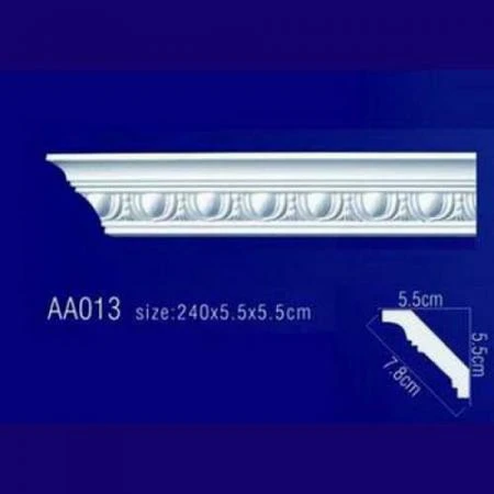 Фото Потолочный плинтус с орнаментом Гибкий AA013F