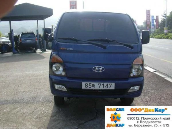 Фото Грузовик Борт. Hyundai Porter 2014 г. (4WD, 1 каб.)