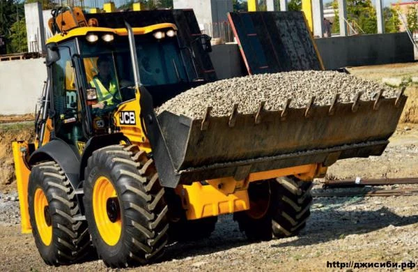 Фото Аренда экскаватора погрузчика JCB (гидромолот)