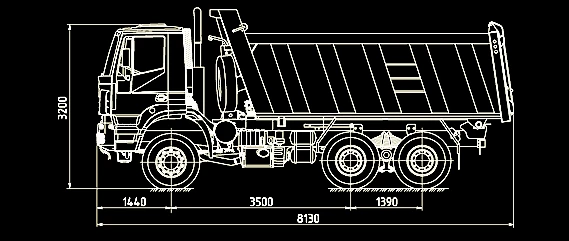 Фото Самосвал IVECO-AMT 653900 на базе Trakker AD380T41H