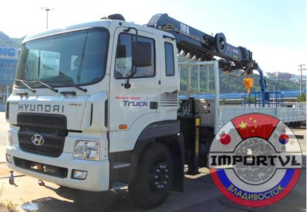 Фото Hyundai HD 170 КМУ Hiab 190TM+бур