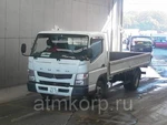 фото Грузовик бортовой MITSUBISHI CANTER кузов FEB50 год выпуска 2013 грузоподъемность 3 тонны пробег 123 тыс км