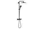 фото Душевая система GROHE Rainshower SmartActive (22119KF0) с термостатом для душа, фантомный черный