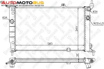 фото Радиатор охлаждения двигателя STELLOX 10-25416-SX