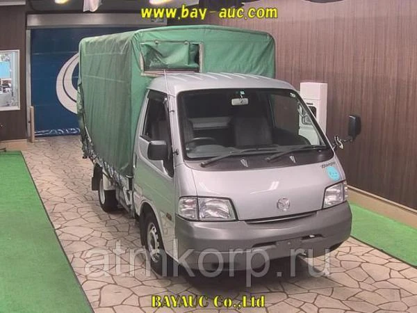 Фото Легкий грузовик борт тентованный MAZDA BONGO кузов SKP2T гв 2012 грузопод 1 тн пробег 118 т.км