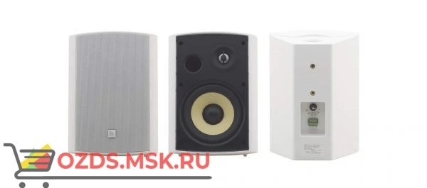 Фото YARDEN 6-O (PAIR)/WHITE Пара акустических систем настенной установки, с трансформатором; 6″, 8 Ом, 70/100 В, 40 Вт, кевларовый диффузор, кроссовер второго порядка, цвет белый