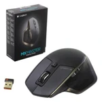 фото Мышь беспроводная LOGITECH MX Master, 5 кнопок + 2 колеса-кнопки, лазерная, черно-коричневая