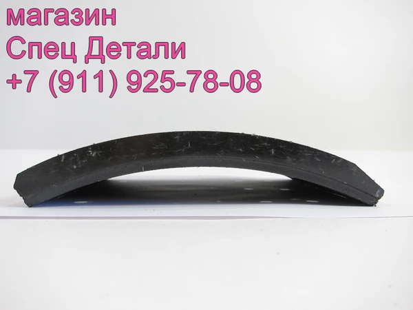 Фото Hyundai HD Накладка тормозная передняя F2 B155мм 10отв скос HL0015_3