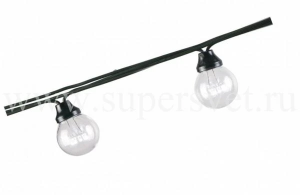 Фото Гирлянда "Белт-лайт" LED-2BLR-30P-10M-240V-WW/BL (теплого белого цвета)