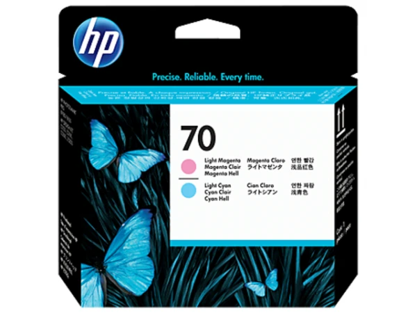 Фото HP HP 70 Light Magenta and Light Cyan Printhead