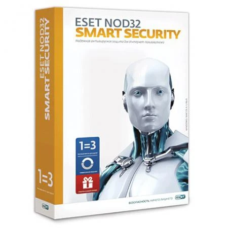 Фото Антивирус ESET NOD32 "Smart Security+Bonus", 3 ПК, 1 год или продление на 20 месяцев