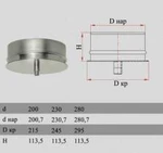 фото Конденсатосборник Дымок CDHR d120 DADA