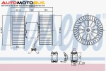 фото Мотор отопителя Nissens 87196