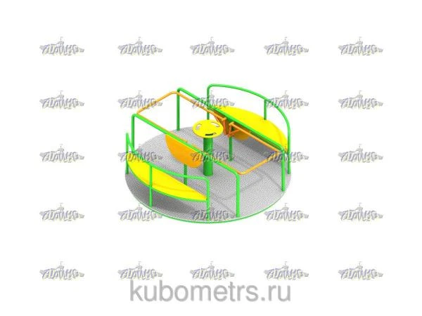 Фото Карусель Возможность с пандусом