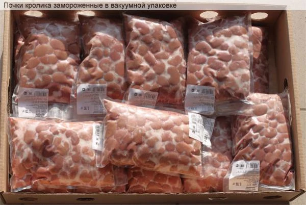 Фото Субпродукты, тушки кролика, фарш