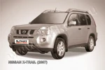 фото Slitkoff Кенгурятник d76 низкий мини черный NISSAN X-TRAIL (2007)