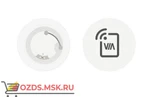 фото VIA NFC TAG CRYSTAL NFC метка для настройки подключения мобильных устройств к системам для совместной работы VIA; цвет прозрачный