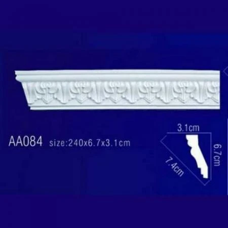 Фото Потолочный плинтус с орнаментом AA084