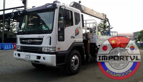 Фото Daewoo Novus КМУ Hiab 190TM