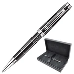 фото Ручка шариковая PARKER "Premier Luxury Black CT", корпус латунь, палладиевые детали, черная