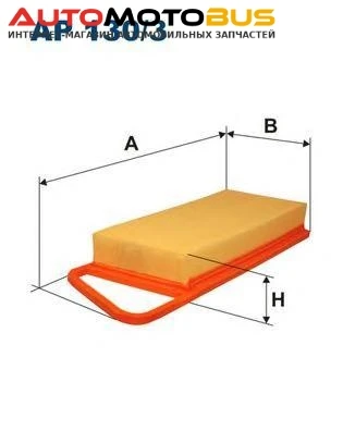 Фото Фильтр воздушный Filtron AP1303