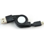 фото Кабель-рулетка USB 2.0 A вилка - micro B 5 Pins вилка, 0.1-0.7м Belsis BL1006