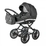 фото Коляска 2в1 BeBe-Mobile Ines R11 черный / белый