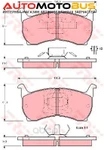 фото Тормозные колодки дисковые TRW/Lucas GDB354