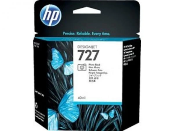 Фото Расходные материалы HP 727 40-ml Photo Black Ink Cartridge