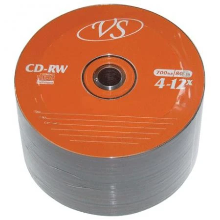 Фото Диски CD-RW VS 700 Mb 4-12x