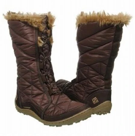 Фото Columbia Womens Powder Summit Waterproof Snow Boots Cordovan