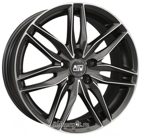 Фото MSW 24 8x18/5x114.3 D73.1 ET45 Matt Gun Metal Full Polished