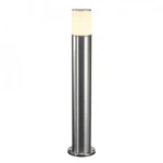 фото ROX ACRYL POLE 90 садовый светильник IP44 для лампы E27 20Вт макс., матированный алюминий/ белый | 232276 SLV