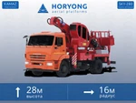 фото Автовышка Horyong Sky 280 на Камазе - 28 метров