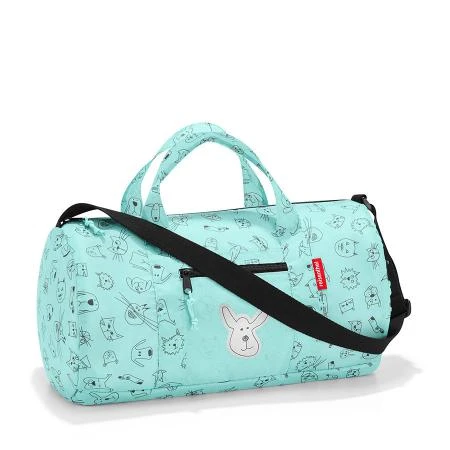 Фото Сумка детская складная dufflebag cats and dogs mint (60184)