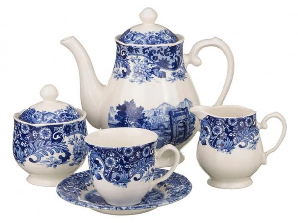 Фото Чайный сервиз на 6 персон 17 пр." романо" 1150/240 мл. Oriental Ceramics (869-008)