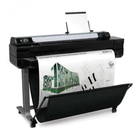 Фото Плоттер HP Designjet T520 36 (CQ893A), А0/А3+, сетевая карта, Wi-Fi, с подставкой (без кабеля USB)